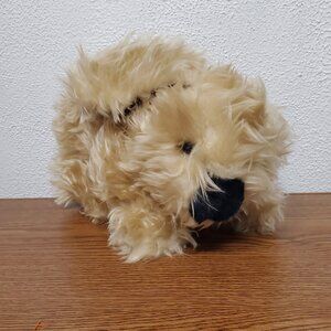 Vintage 12" Plush Hand Puppet Puppy by Animal Express - New with Tags - 1982